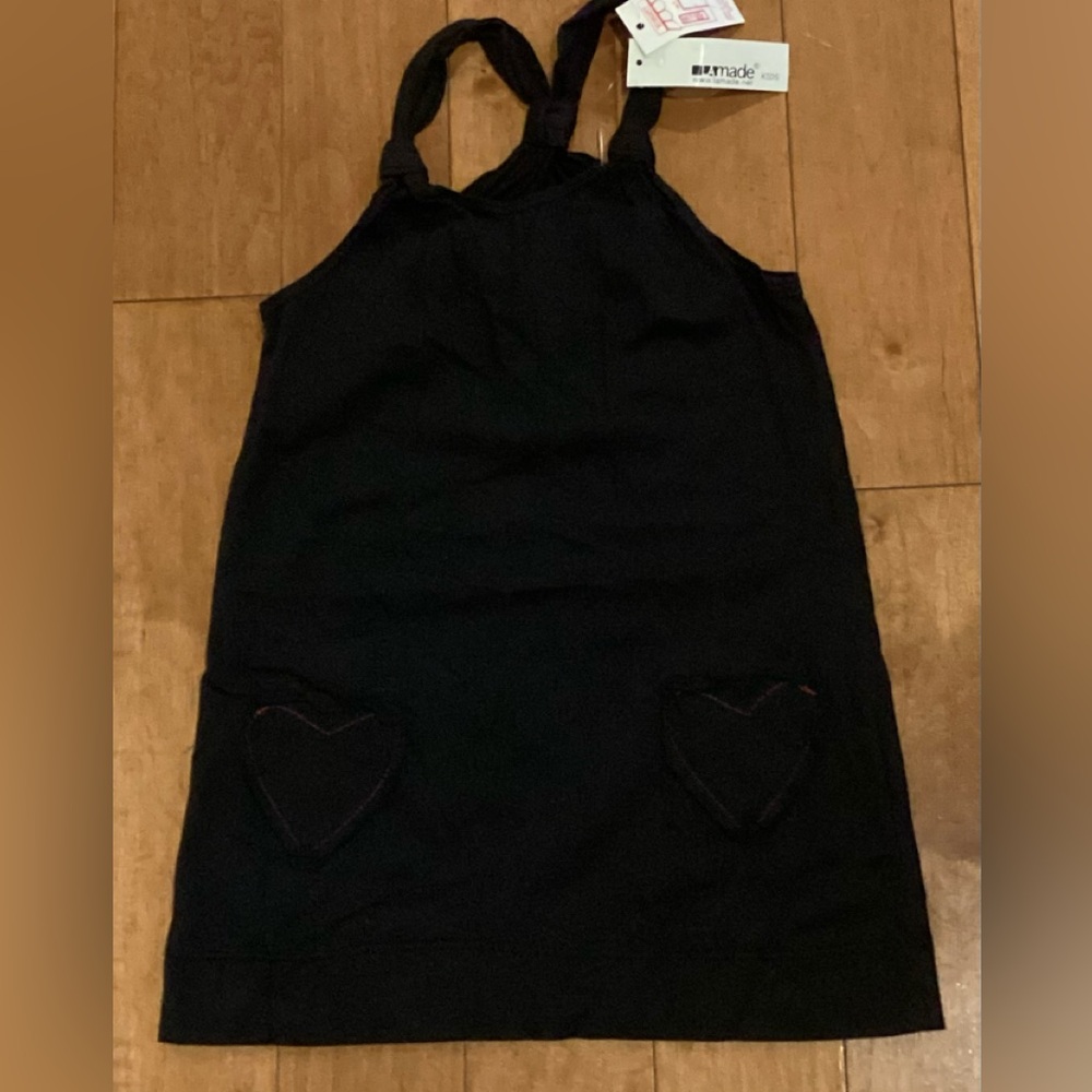 NWT!! LAmade girls dress with heart pockets- Size 3T